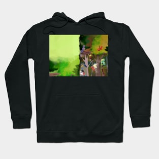 Robins of Dreamland _ the magical green valley Hoodie